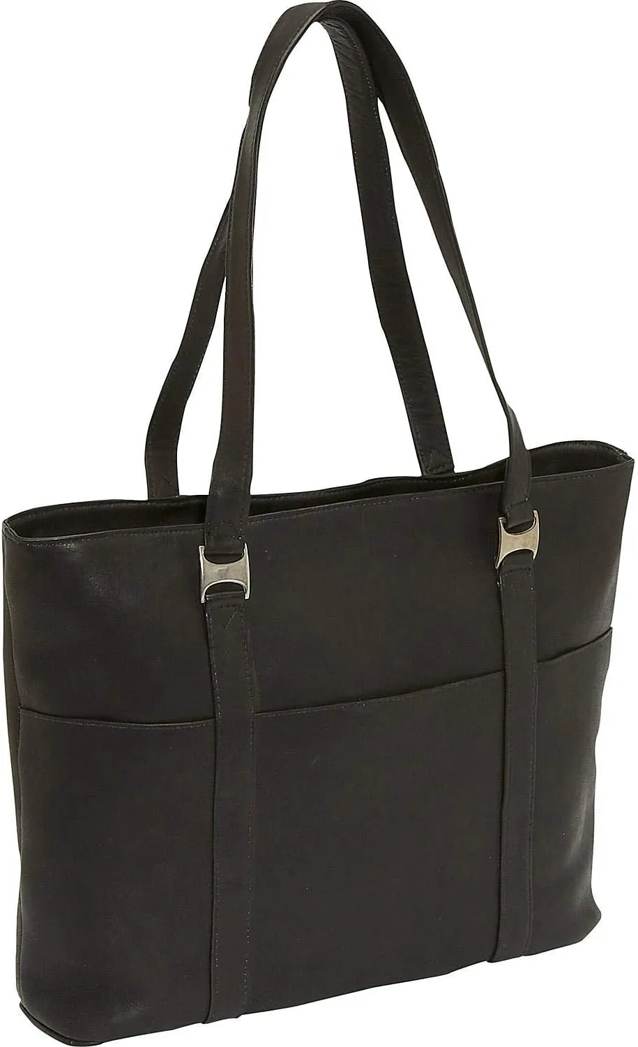 Computer Tote Bag, Black, One Size