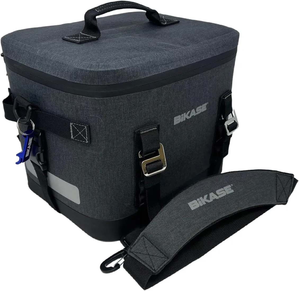 CoolKASE by BiKASE - Mountable Cooler for Your Bicycle Rear Rack, Motorcycle, ATV, or Kayak, Waterproof Travel Bag for Men and Women
