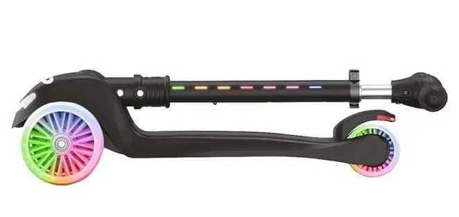 CORE Spark 3 Wheel LED Kids Scooter - Black