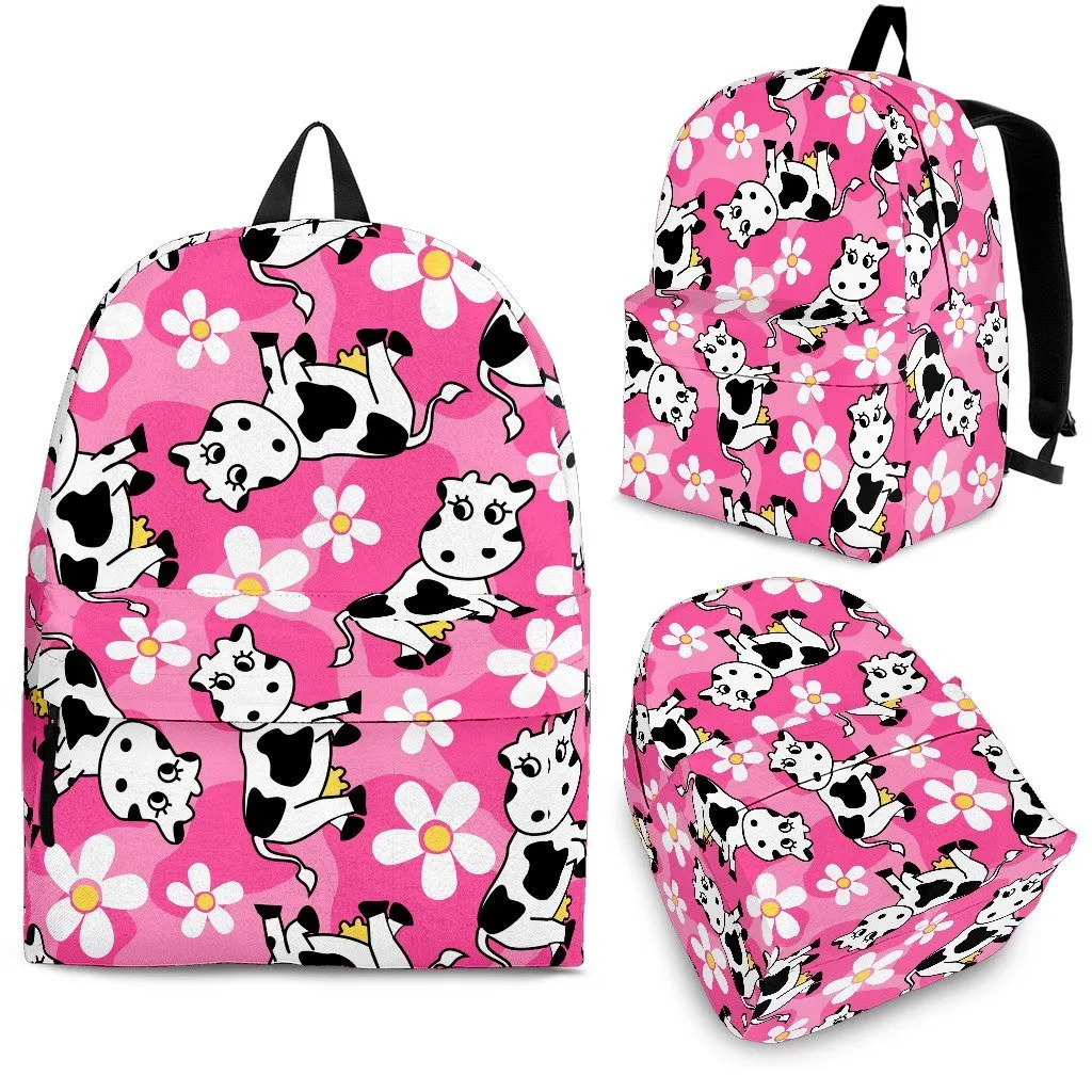 Cow Backpack-Cute Cow Gifts for Cow Lovers, Kids, Teens