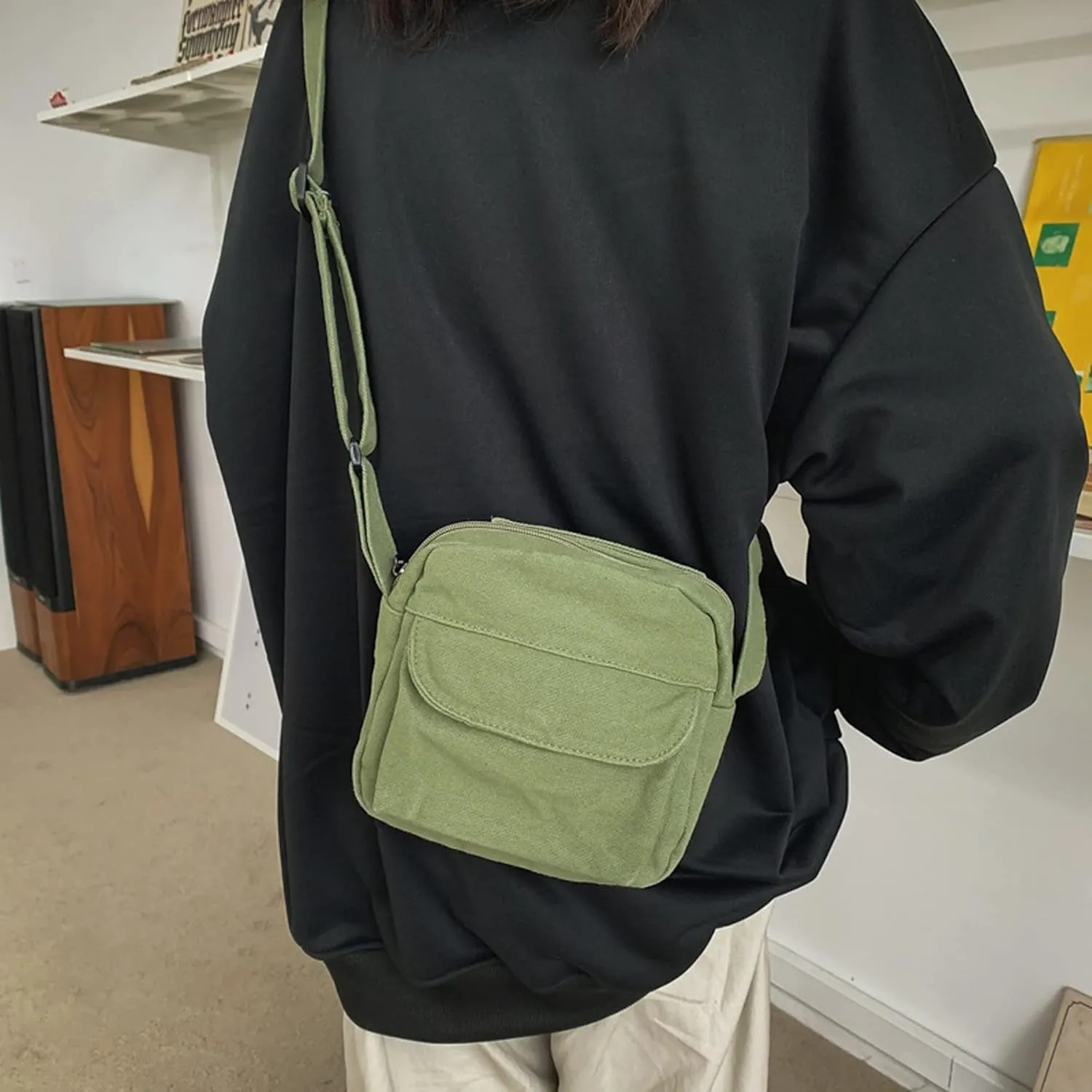 Crossbody Dumpling Bag Shoulder Bag Hobo Style Handbags Single Shoulder Bag for Women & Men Travel Small Messenger Bag