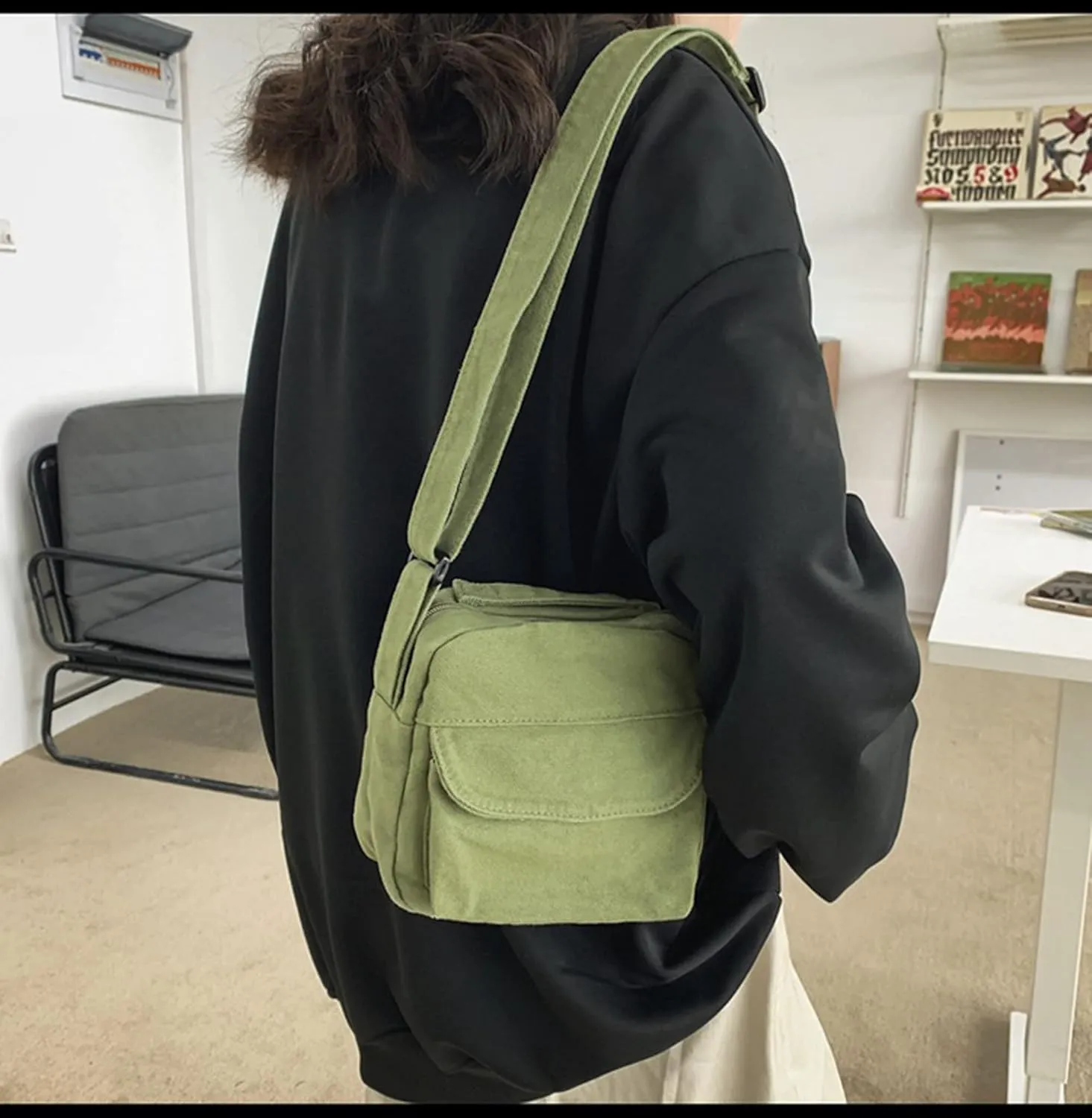 Crossbody Dumpling Bag Shoulder Bag Hobo Style Handbags Single Shoulder Bag for Women & Men Travel Small Messenger Bag