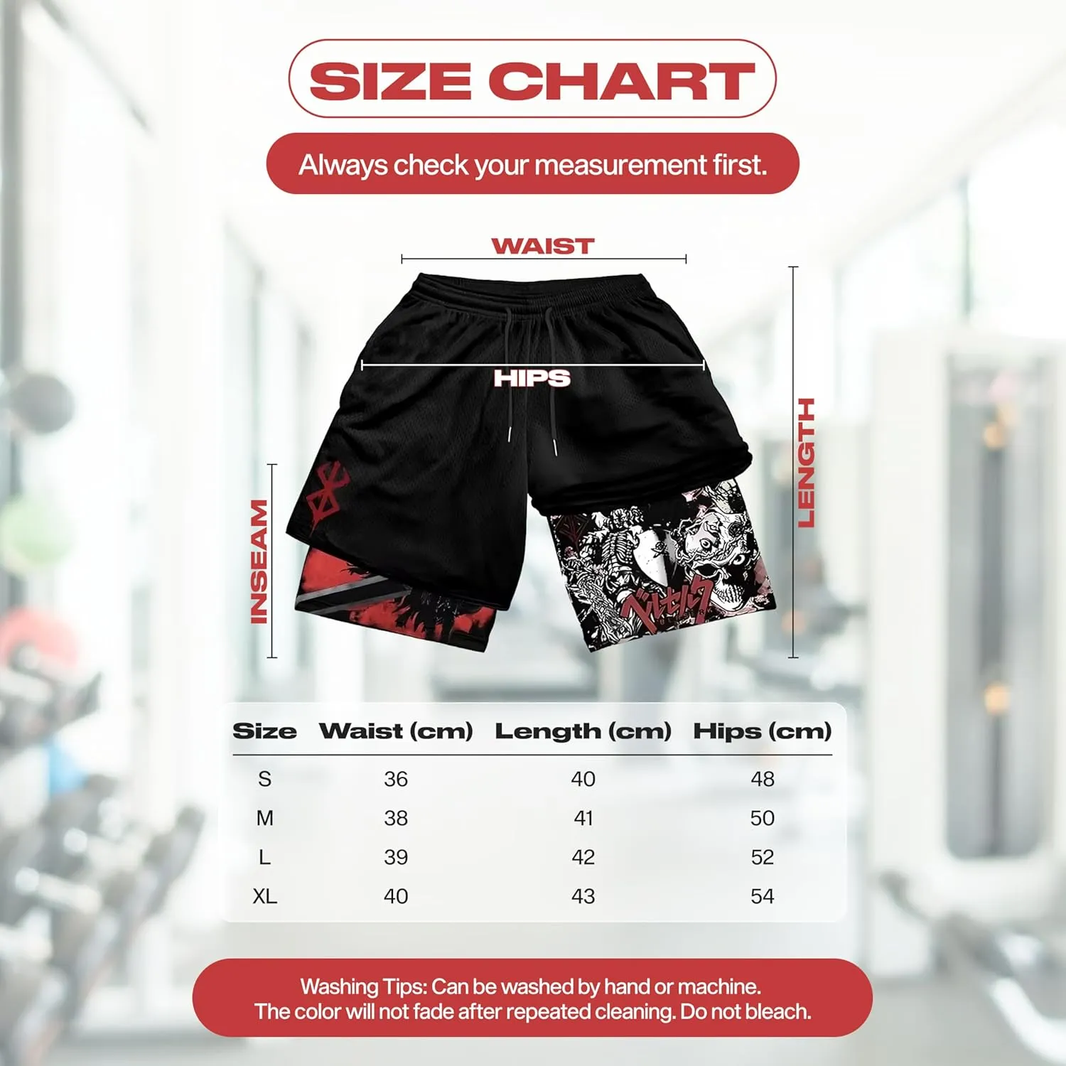 CROWN Anime Gym Shorts - Breathable Stretch Compression Short with Pockets