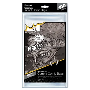 Current Size Resealable Comic Bags (100ct)