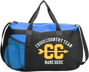 Custom Cross Country Bag: Gym Duffel Bag