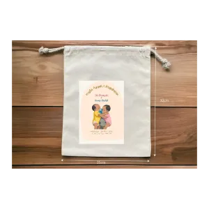 Custom drawstring bag printing (25x32cm）55