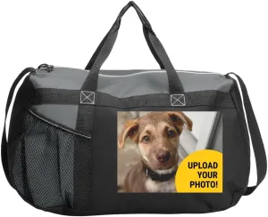 Custom Image Upload Duffel Bag: Gym Duffel Bag