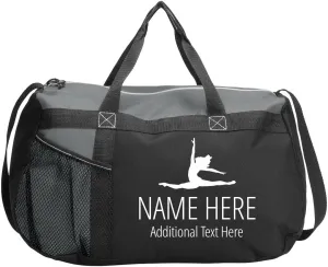 Custom Name & Text Dance Bag: Gym Duffel Bag