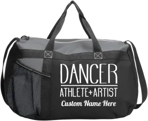 Custom Name Teen Dance Class Bag: Gym Duffel Bag