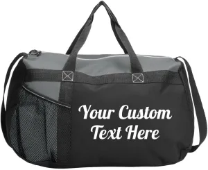 Custom Script Text Gym Workout Bag: Gym Duffel Bag