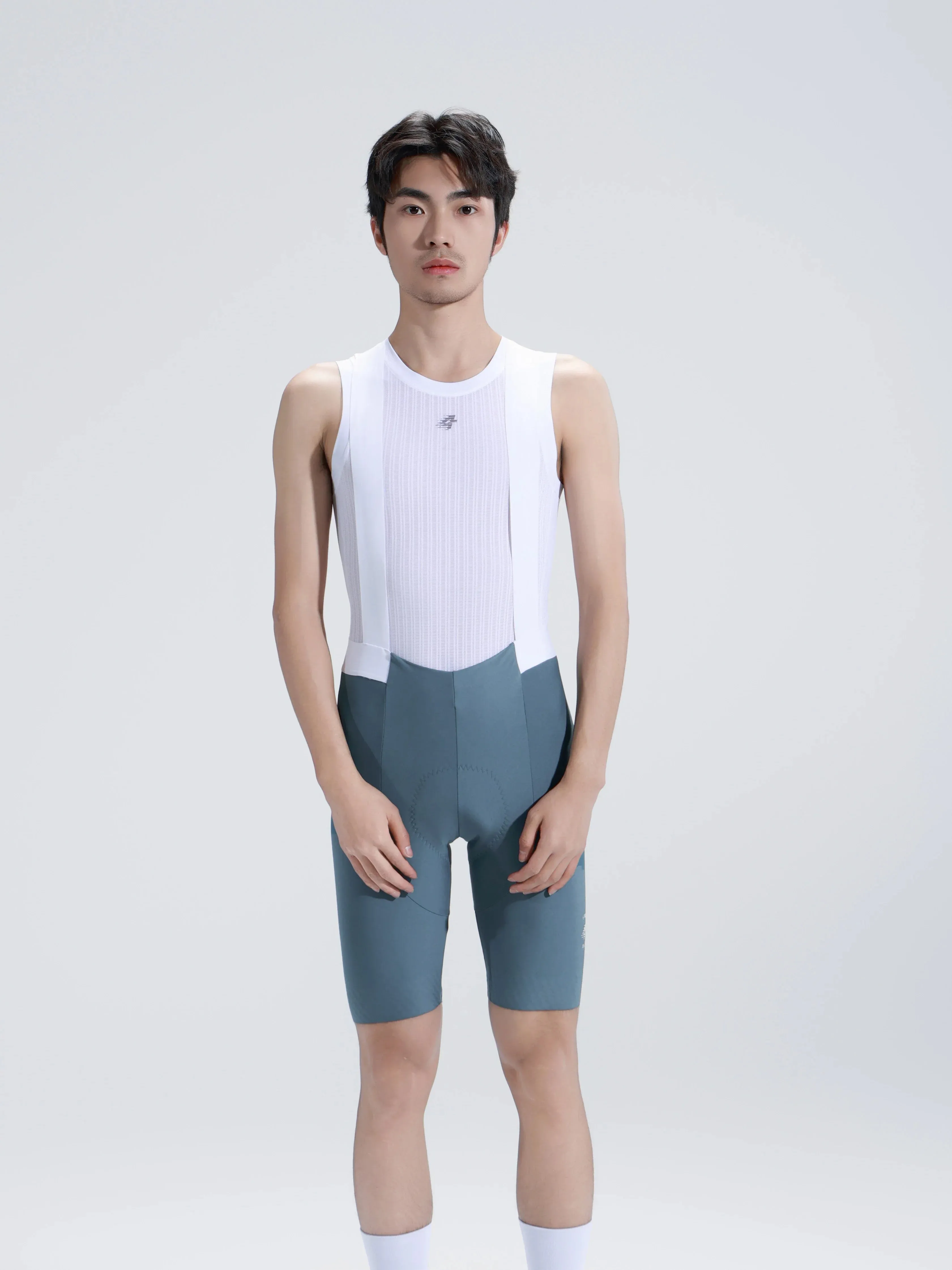 Dash Men Cycling Bib Shorts - Haze Blue