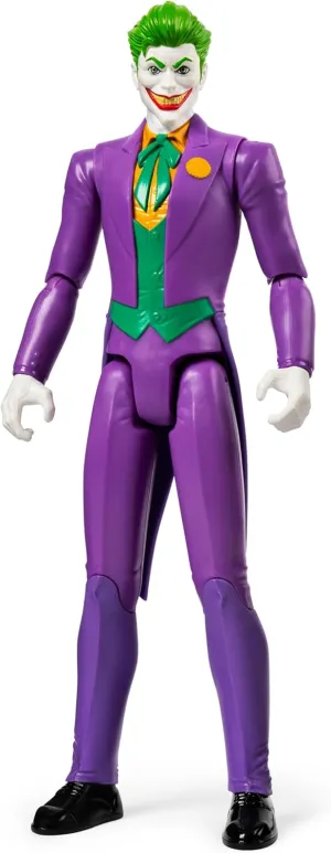 DC Batman - Joker Comics - Figurine Joker 30 CM - Univers Batman - Figurine Joker Articulée De 30 cm - Jouet à collectionner - Jouet Enfant 3 Ans et  