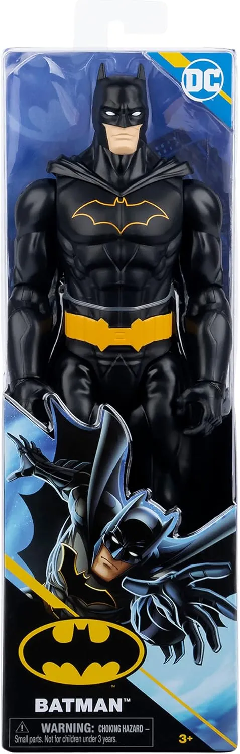DC Comics, 12-inch Batman Action Figure, Kids Toys for Boys and Girls Ages 3 and Up