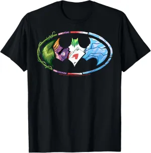 DC Comics Batman Villains Logo T-Shirt