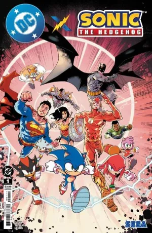 DC X Sonic The Hedgehog #1 CVR A Collar Comic – March 19, 2025