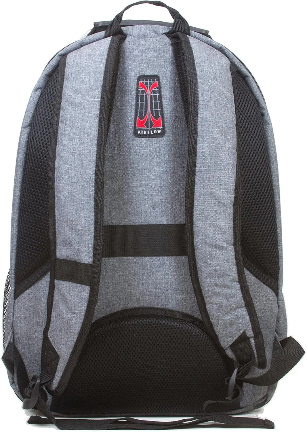 Dejuno Men's Commuter Backpack Checkpoint-Friendly Laptop Pocket, Heather Grey, 15.6-Inch