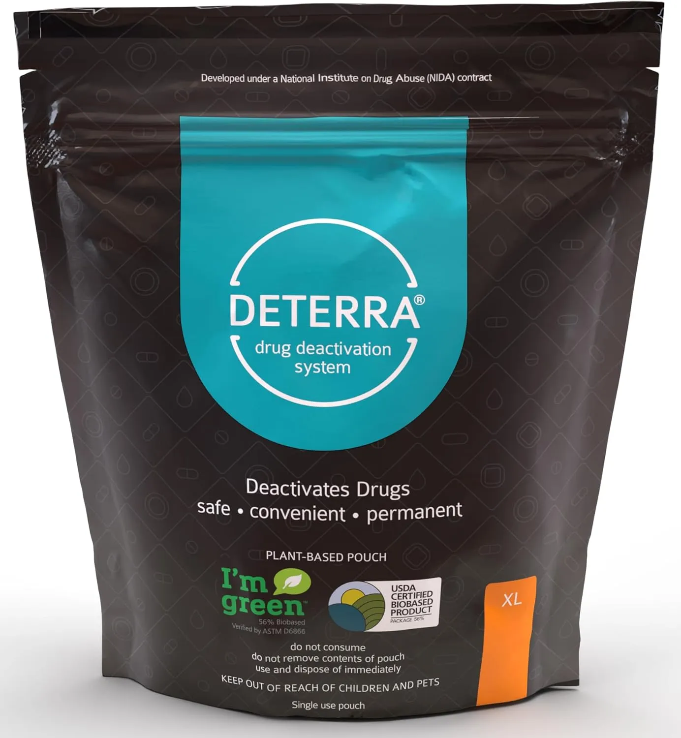 Deterra XL - Drug Deactivation & Disposal System (XL Pouch)