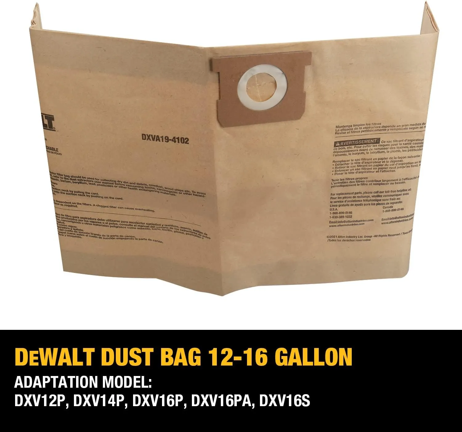DEWALT DEWALT Dust Bag 12 16 Gallon 3