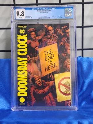 Doomsday Clock #1 CGC 9.8 2018.We Combine. We Pack Well