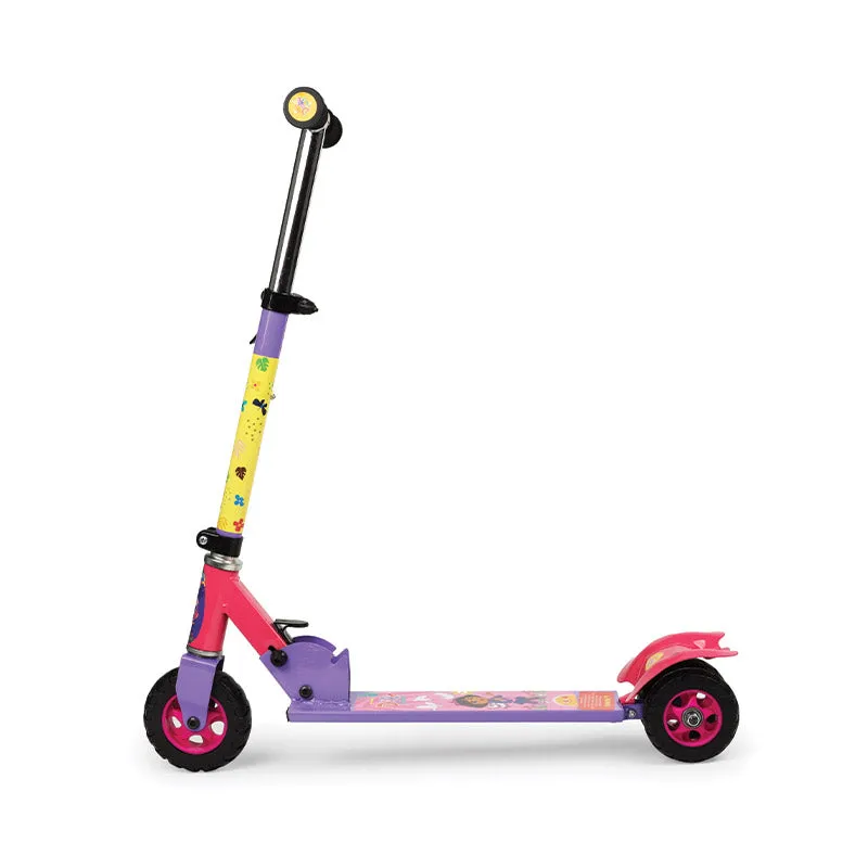 Dora Scooter Square | Kids Scooter | Adjustable & Foldable Scooter | Skateboard Scooter | Rear Brake Scooter for kids | For Kids age 5  years