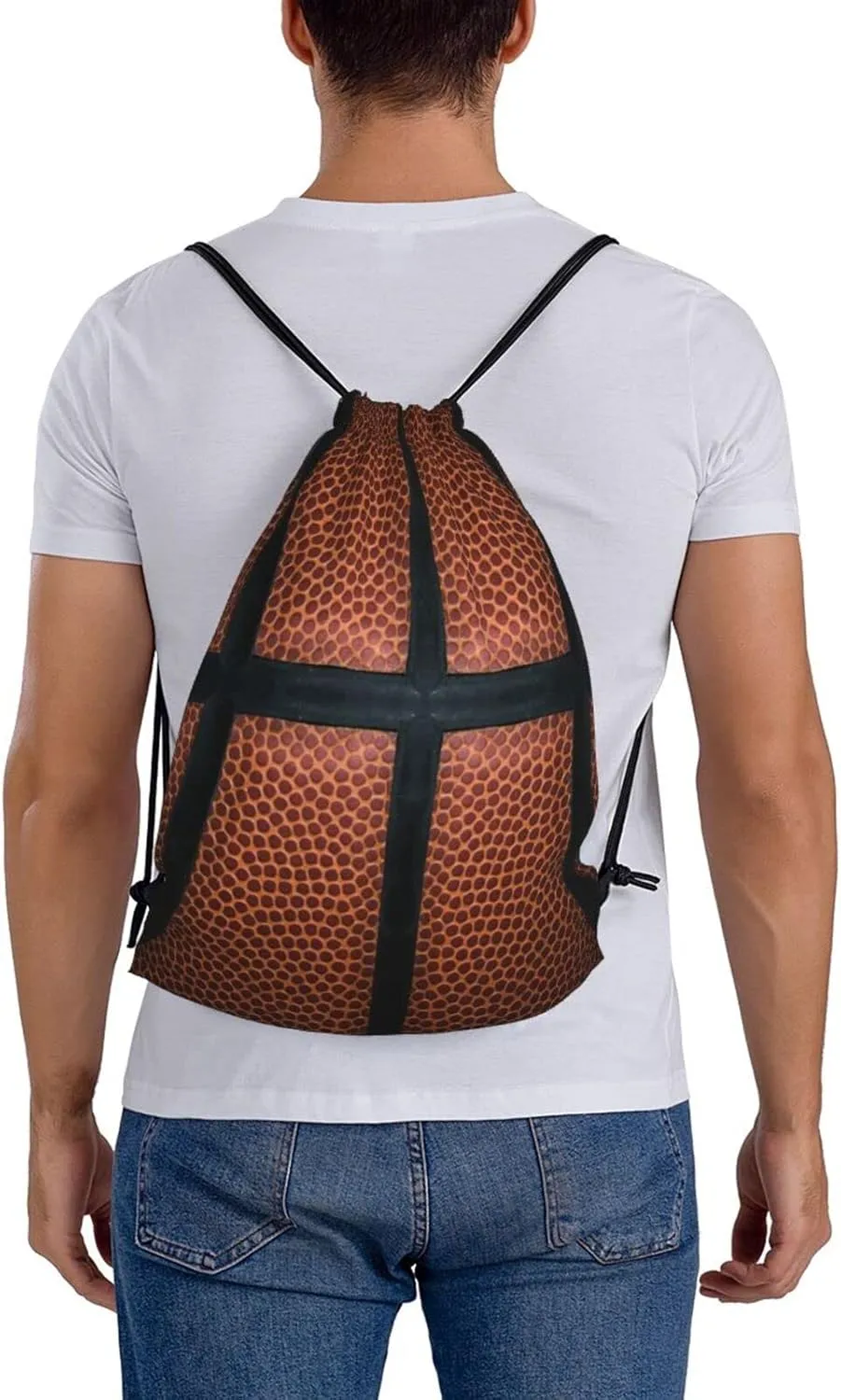 Drawstring Backpack Bag Sports Gym Sack Drawstring Bag Shopping Sport Yoga Travel String Bag For Men Women