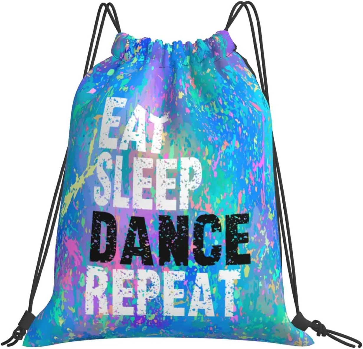 Drawstring Backpack Gym String Bag Sports Drawstring Sackpack For Women Men