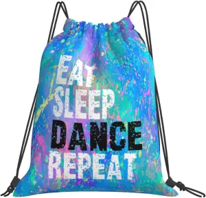 Drawstring Backpack Gym String Bag Sports Drawstring Sackpack For Women Men