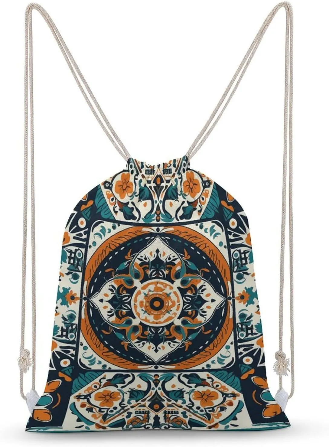 Drawstring Backpack Special Aboriginal Patterns Printed Drawstring Bags Sport Gym Sackpack Sports Sackpack Drawstring Backpack Bag for Gym Travel Beach