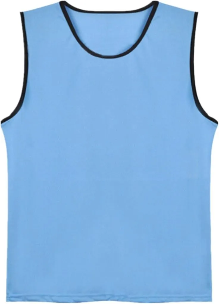 DreamHigh DH Soccer Sports Team Practice Pinnies Training Mesh Vests Youth -12 pcs Pack