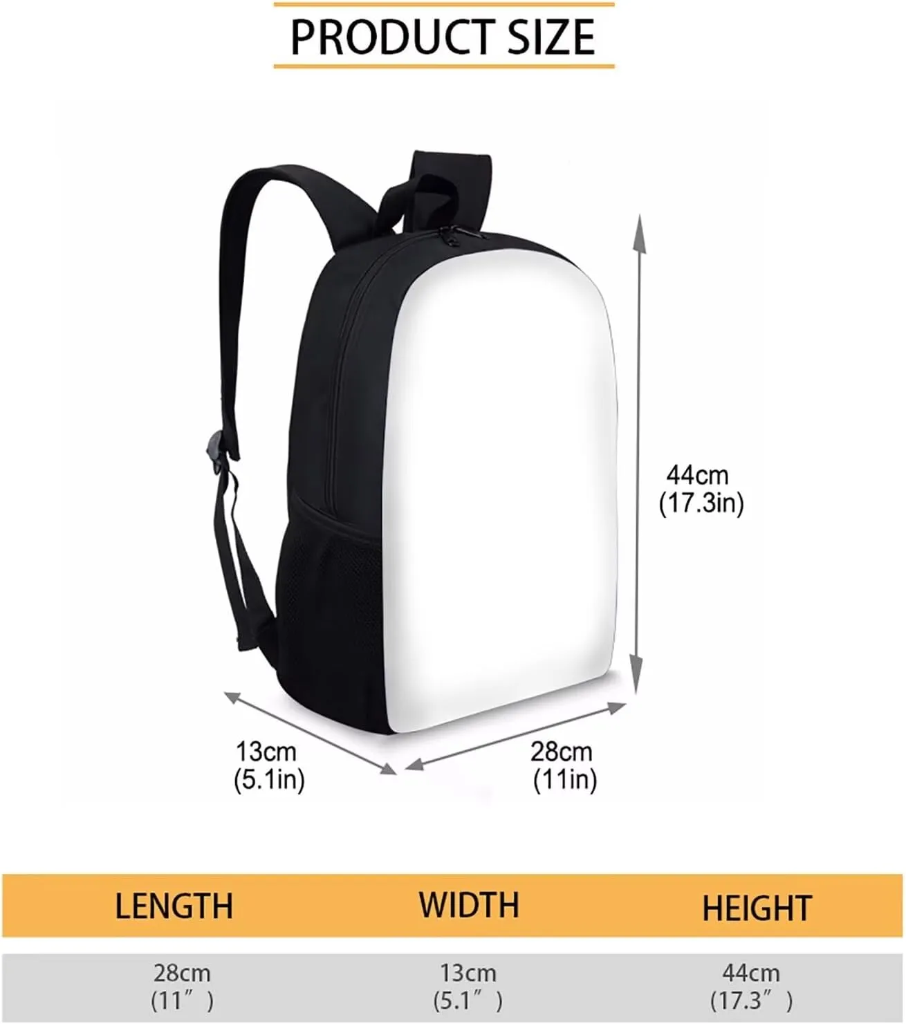 Dreamy Dolphin Backpack for Boys Girls Novelty Cute Graphic Animal Print School Backpack 17 Inch Student Lightweight Comfy Black Kids Bookbag with Side Mesh Pocket