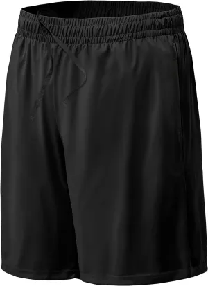 DRSKIN Men's 3, 2 or 1 Pack Athletic Shorts 10" Sports Workout Running Basketball Active Lightweight Quick Dry Breathable