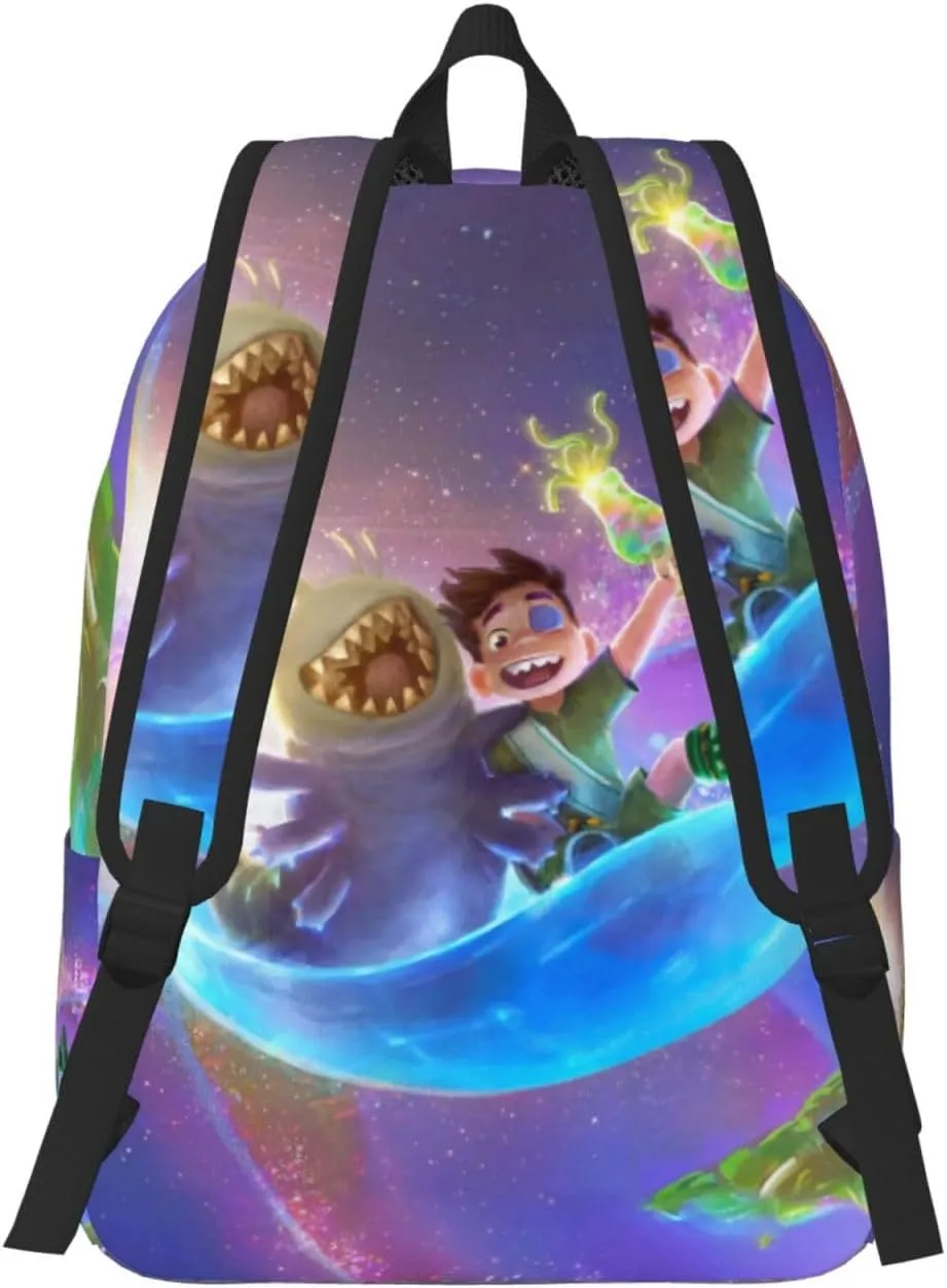 Durable Rucksack， Lightweight Travel Daypack，Elio Backpack，Unisex Daily Bag，Video Game Backpack Gifts，Laptop Bookbag