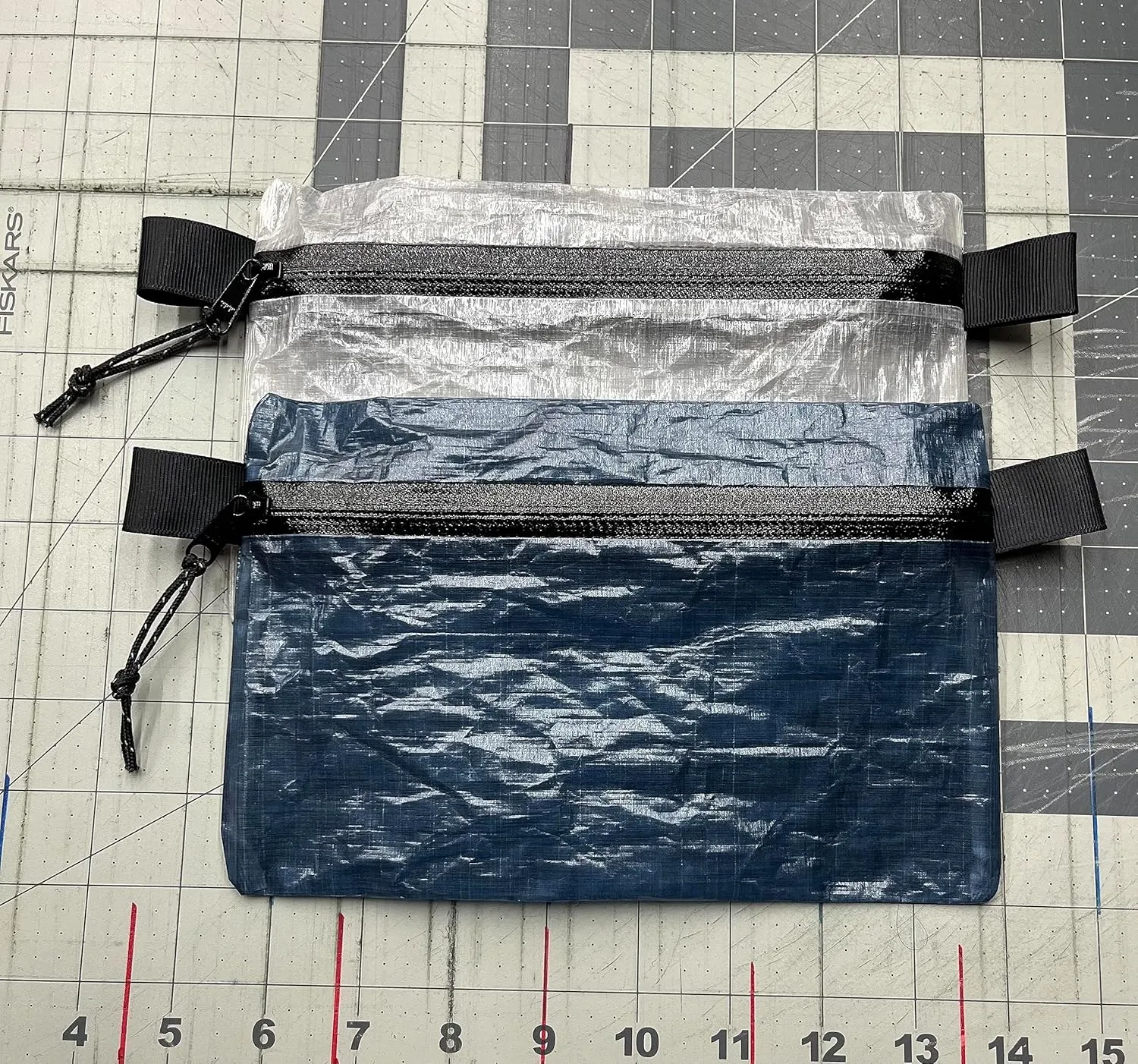 Dyneema Zipper Pouch (L, Moroccan Blue)
