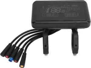 Electric Bikes Panel, Speed Gear Power Mode Indicator Meter Multifunctional Cycling Display Meter Control Panel for Electric Bikes Modification