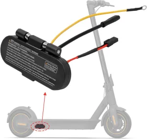 Electric Scooter Charging Base Charging Port for Segway Ninebot Max G30 E-Scooter, Charging Port Dustproof Plug Case