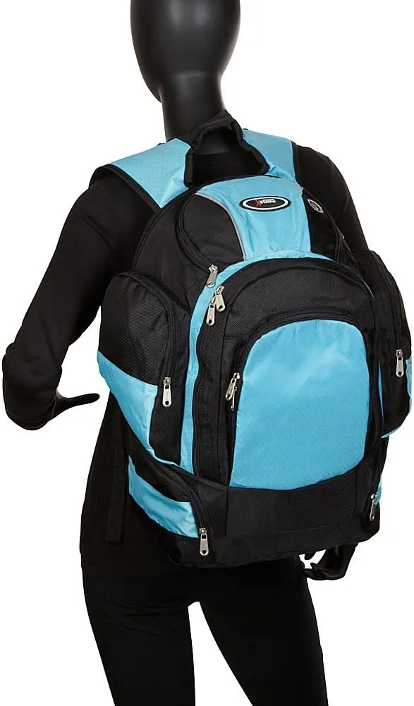 Everest Xtreme Multi-Compartment Superpack, Brown/Black, One Size