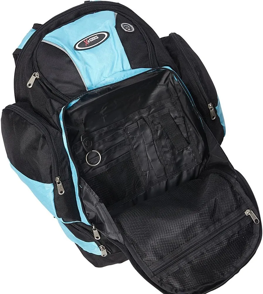 Everest Xtreme Multi-Compartment Superpack, Brown/Black, One Size