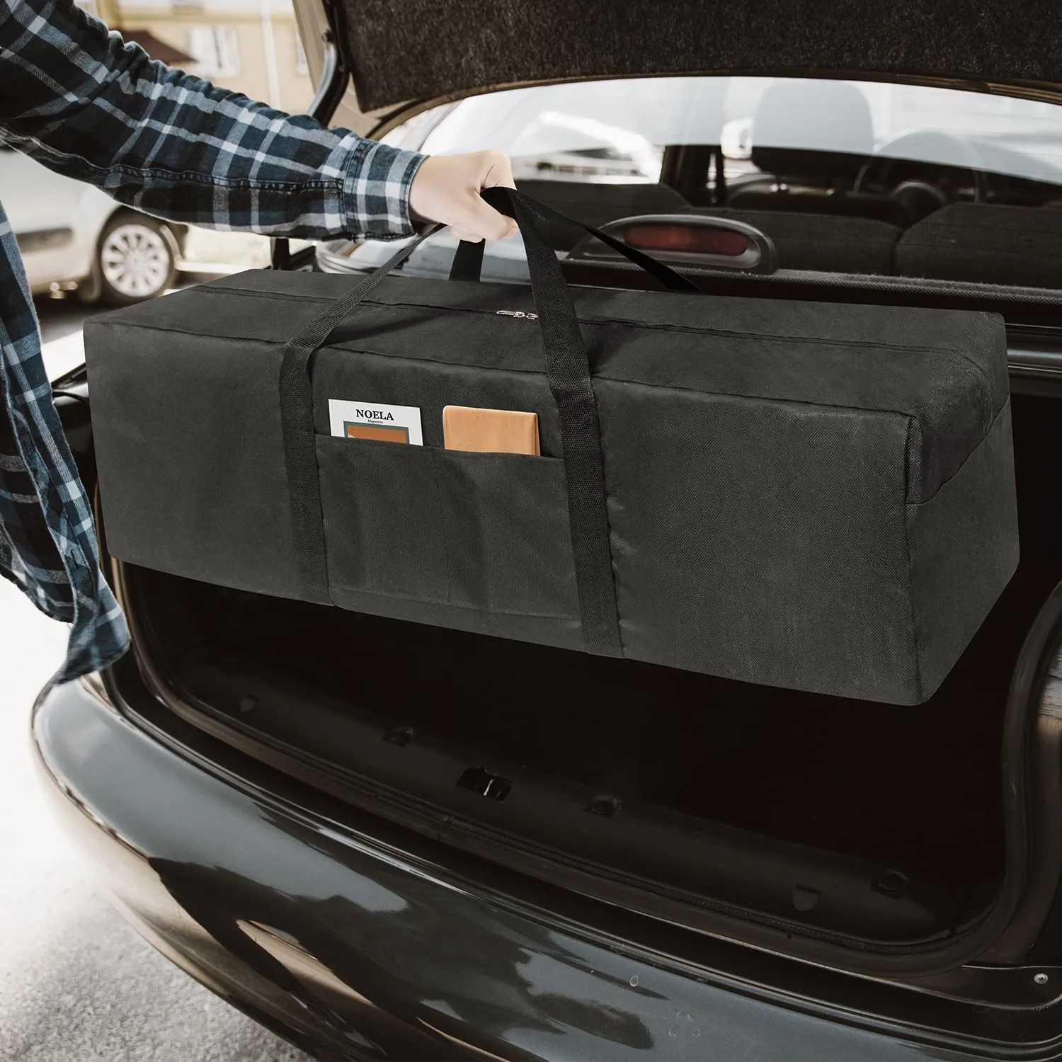 Extra Large 45" Sports Duffle Bag-Zipper Duffel Travel Sports Equipment Bag,Travel Duffel Luggage Bags with Upgrade Zipper, Sturdy & Water Resistant