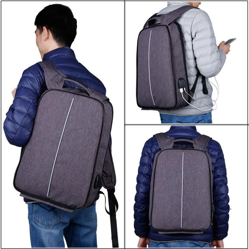 Eye-catching Worth the price USB Adjustable Theft Backpack Charging Anti Unisex