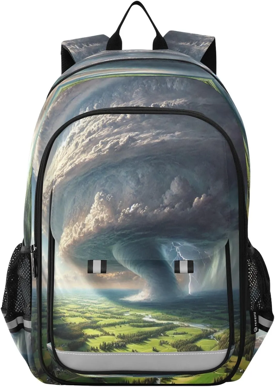 Field Storm Tree Backpack for Girls Boys School Carry-On Weekender Bag Middle Bookbag for Travel Teens Students Kids