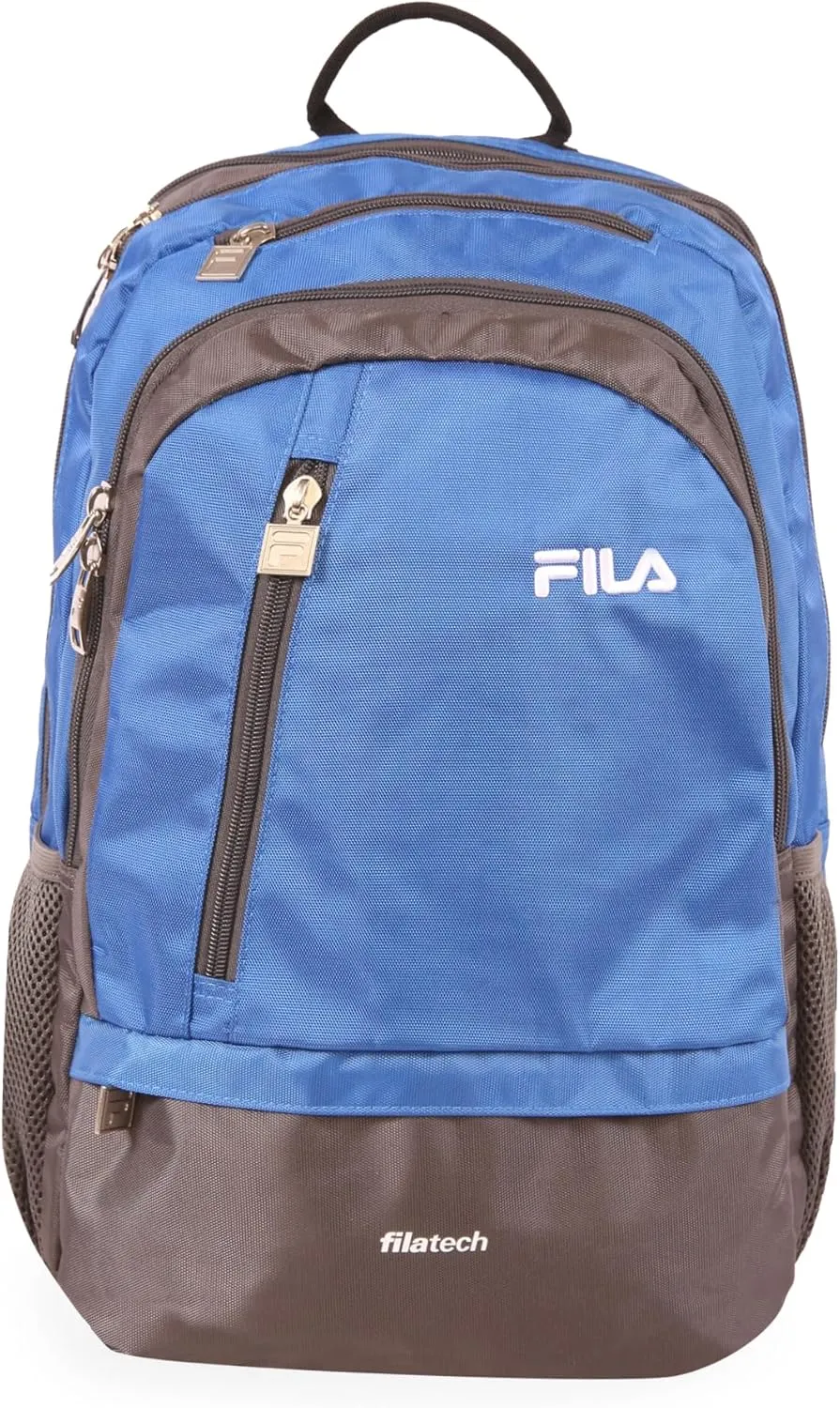 FILA Duel Tablet and Laptop Backpack, Blue/Grey, One Size