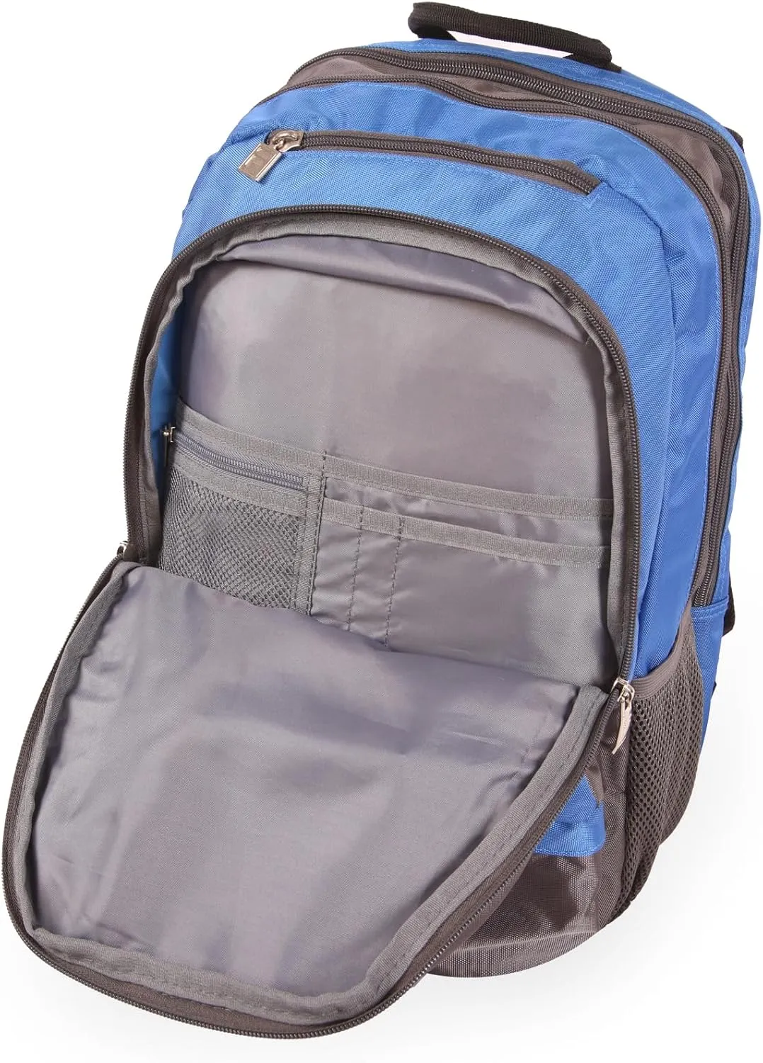 FILA Duel Tablet and Laptop Backpack, Blue/Grey, One Size