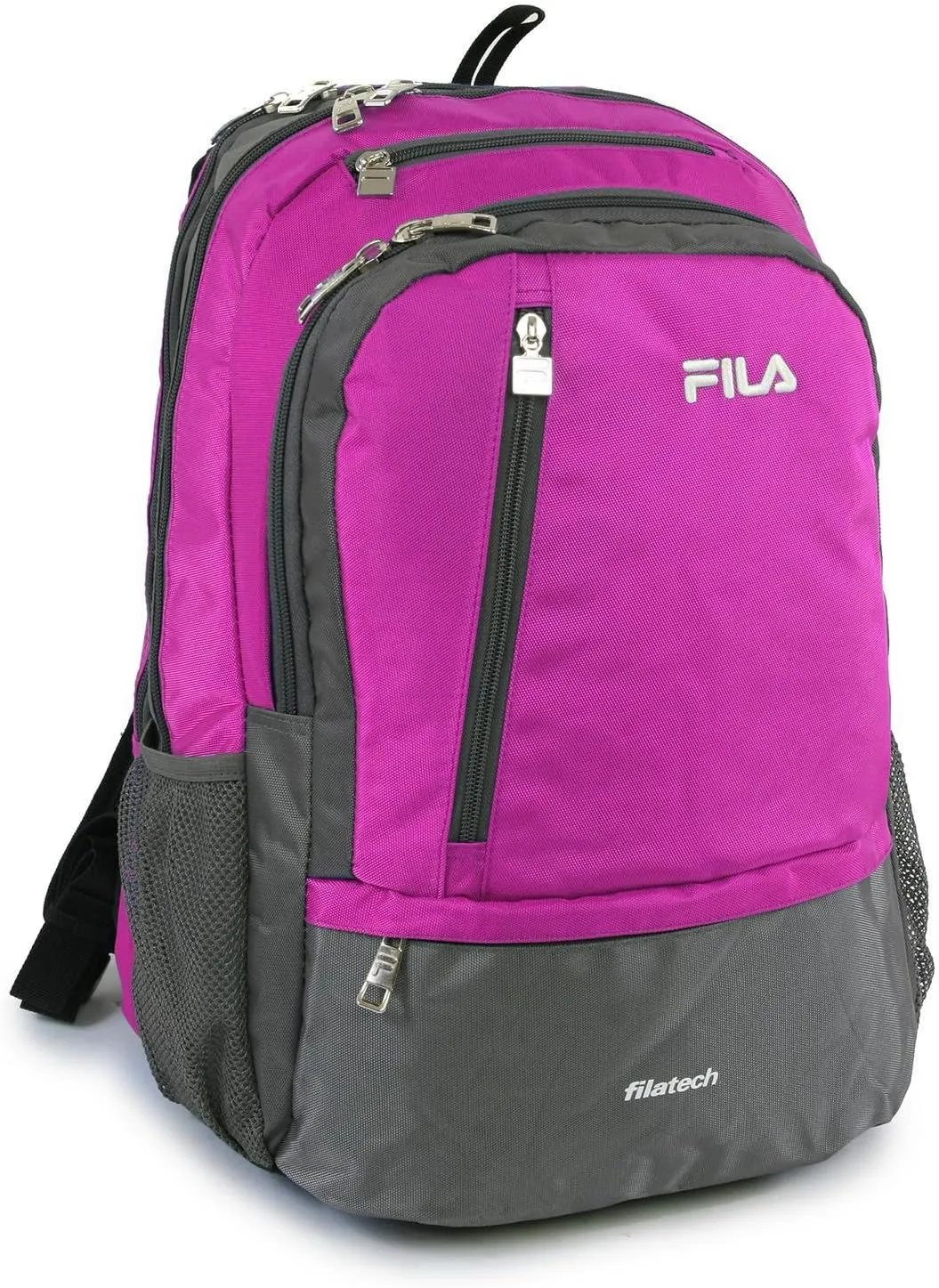 FILA Duel Tablet and Laptop Backpack, Pink, One Size