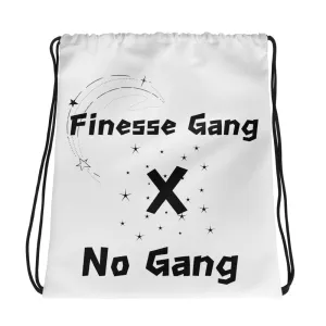 Finesse Gang or No Gang Crescent Moon All-Over Print Drawstring Bag