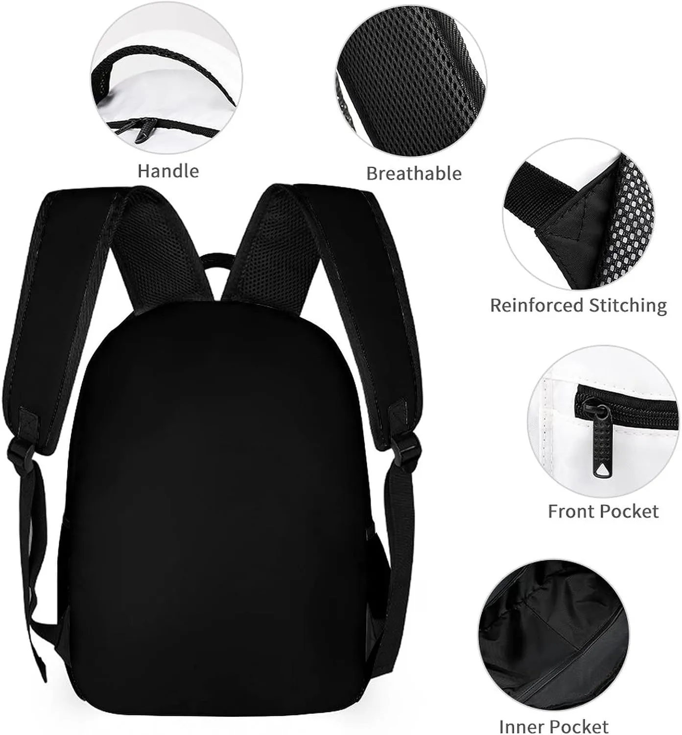 Fiokroo Video Game Controller Grey Background Backpack School Bag For Students Teens Men Women Laptop Backpacks Travel Daypack Bag With Multiple Pockets
