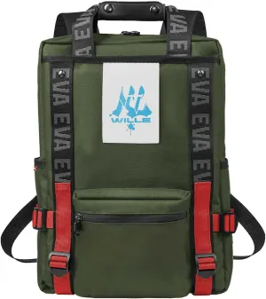 FIREFIRST Neon Genesis Evangelion Backpack 15.6” Laptop Backpacks Travel Leisure Backpack