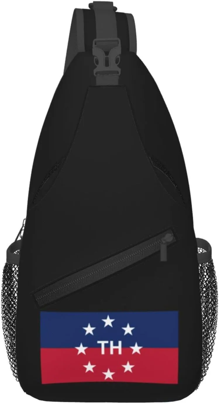 Flag Of The Governor Of Hawaii Pre-1959 Crossbody Bags For Women Men Chest Backpack Gym Shoulder Bag Travel Outdoor Sports Casual Crossbody Bags