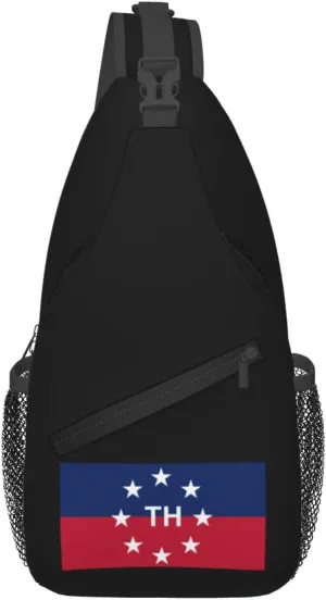 Flag Of The Governor Of Hawaii Pre-1959 Crossbody Bags For Women Men Chest Backpack Gym Shoulder Bag Travel Outdoor Sports Casual Crossbody Bags