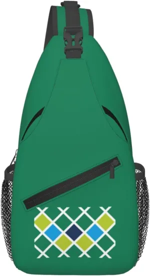 Flag Of West Price Hill, Cincinnati, Ohio Crossbody Bags For Women Men Chest Backpack Gym Shoulder Bag Travel Outdoor Sports Casual Crossbody Bags