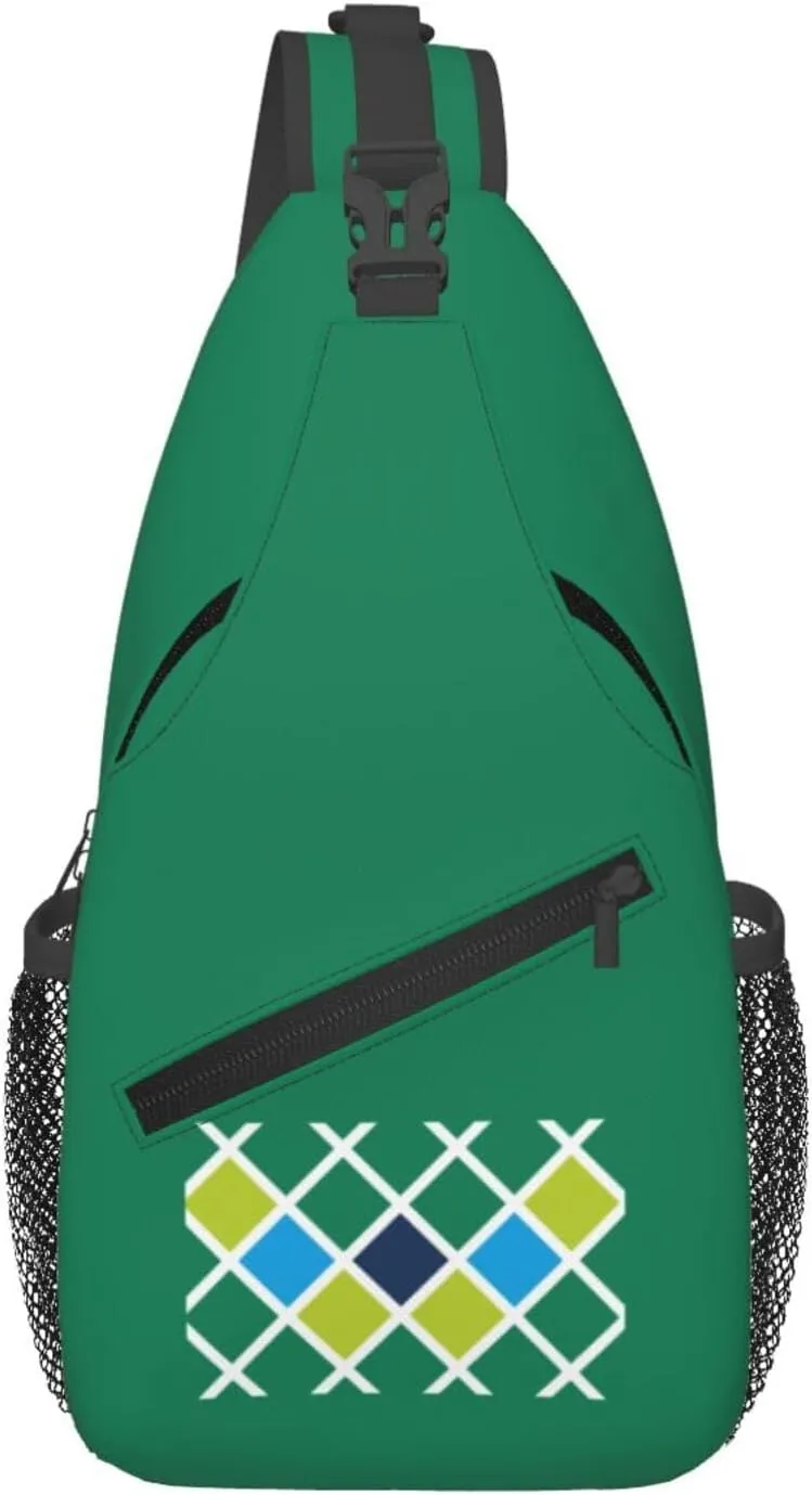 Flag Of West Price Hill, Cincinnati, Ohio Crossbody Bags For Women Men Chest Backpack Gym Shoulder Bag Travel Outdoor Sports Casual Crossbody Bags